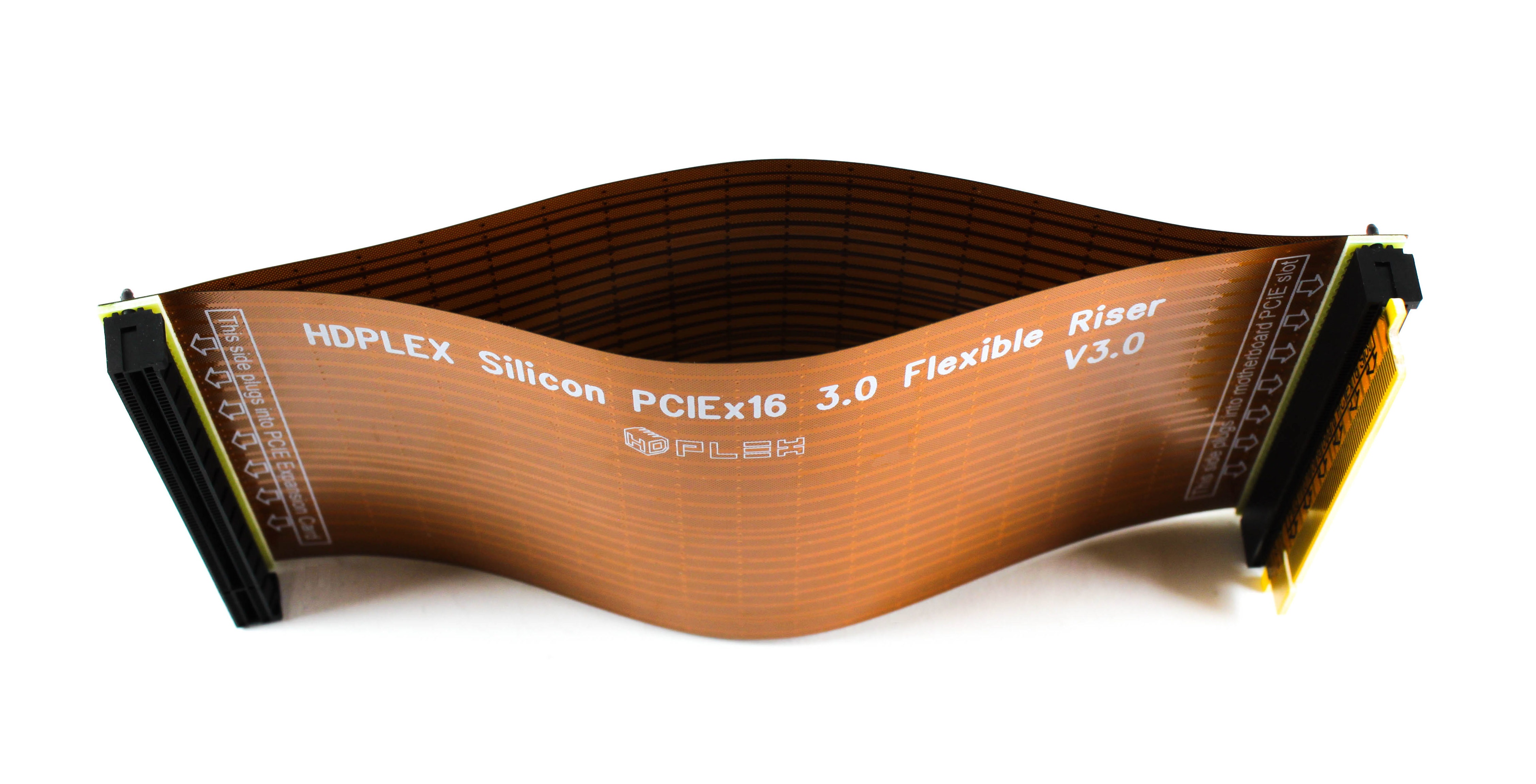 HDPLEX Silicon PCIEx16 PCIE 3.0 Flexible Riser